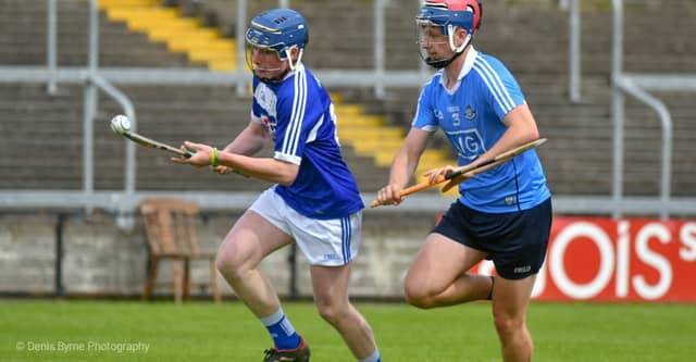Mark Hennessy on the attack for Laois. Pic: Denis Byrne.