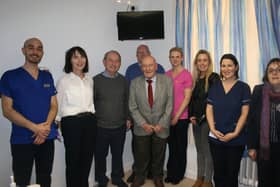 Presentation of TVs to the Midlands Regional Hospital Portlaoise.