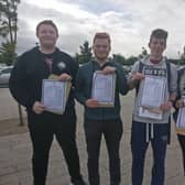 Leaving Cert Day at Portlaoise CBS and Scoil Chríost Rí.