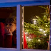 Teagan O'Reilly mounts an anxious vigil as she waits for Santa to arrive on Christmas Eve