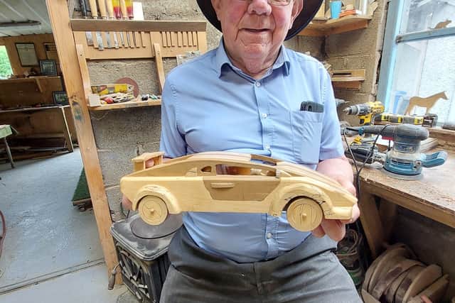 "I like making the garden deers, Kathleen made them with me at the start. I sold a lot of them, they went to England and all over. They are so simple to make," he said.