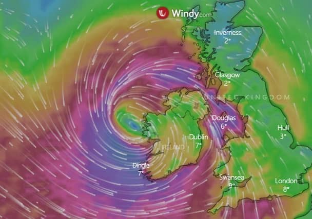 LIVE: Watch Hurricane Lorenzo as it moves towards Ireland across the Atlantic Ocean