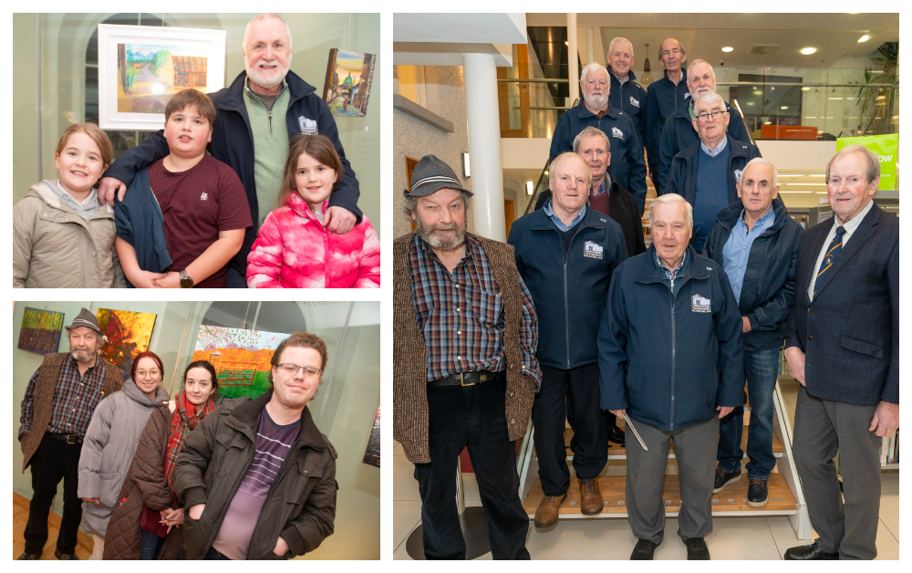 PICTURES: Laois Men's Shed launch new exhibition in Mountmellick