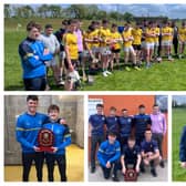 Coláiste Íosagáin Portarlington claims historic hurling victory.