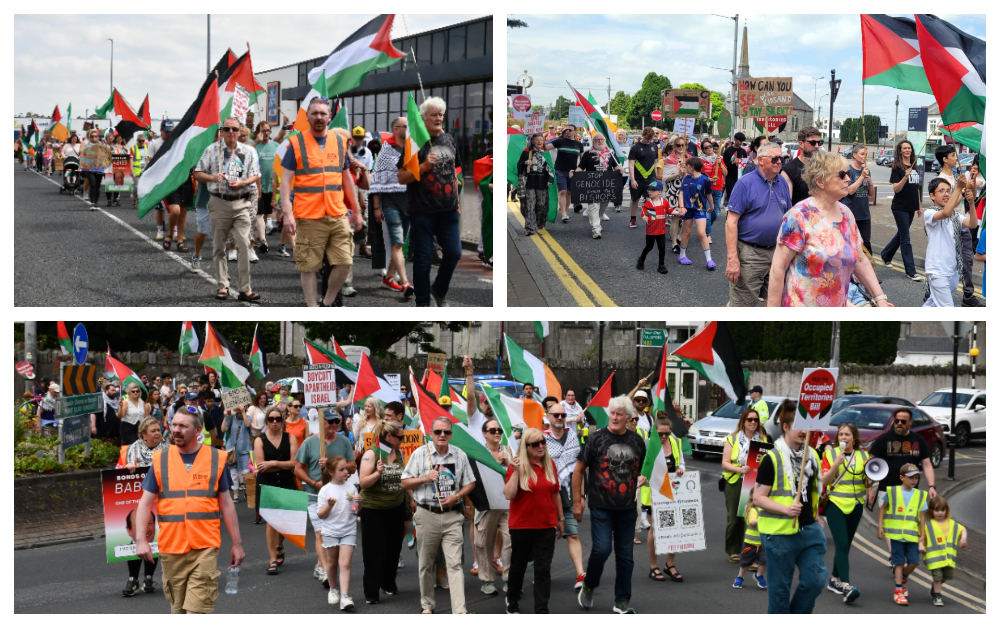 PICTURES: 'Powerful' Palestinian peace rally in Portlaoise