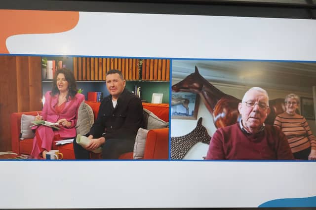 Charlie and Kathy Bourke on The Today Show