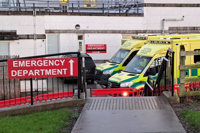 Emergency Department at the Midland Regional Hospital Portlaoise, Co. Laois
