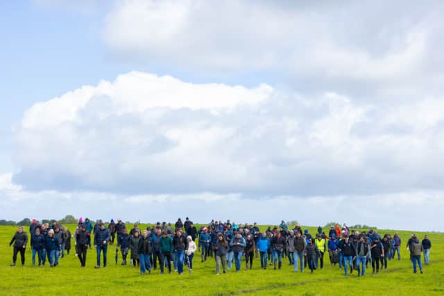 Bank of Ireland hosted a farm walk with a focus on resilience and renewal on the Walshe family farm in Durrow.