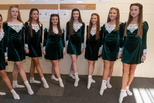 Lynams School of Irish Dancing Group who took part in the Laois Fleadh 2026.