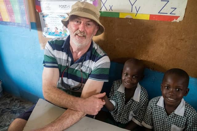 Portlaoise College caretaker, bus driver and all-around raconteur, Jimmy Palmer