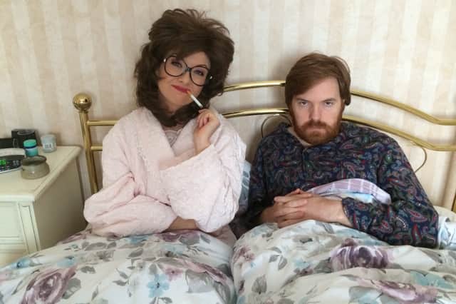 Jennifer Zamperelli and Bernard O’Shea as Brigid and Eamon