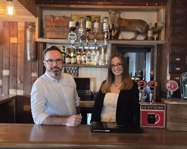 Barry Liscombe and Joanne Deegan, proprietors of the Old Canal Gastro Pub in Mountmellick.