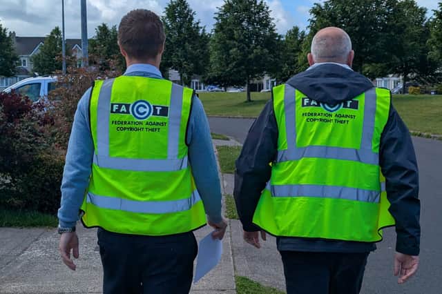 On Wednedsay 15 July, FACT and Sky investigators delivered legal notices to suspected illegal IPTV resellers.