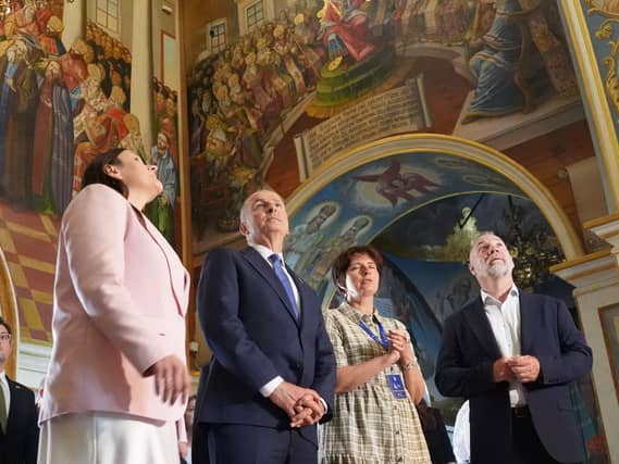 Taoiseach Micheal Martin visit to Ukraine