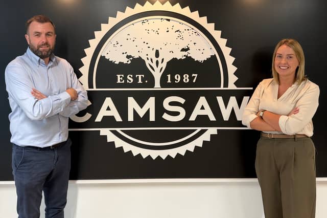 Camsaw group owners Paul Carney and Frances Quinn.