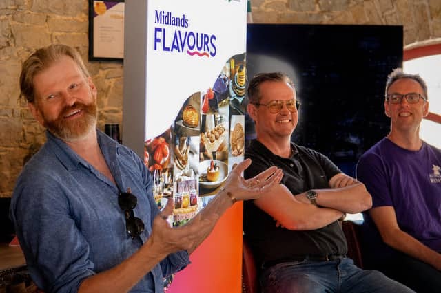 Kevin Scully from Vicarstown and David Walsh-Kemmis from Stradbally were among the producers at the event.