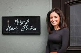Rathdowney hairdresser Mary Kearns at her studio. 