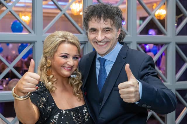 The Supervet, Noel Fitzpatrick and Trudi Lalor at the Lovely Laois Homecoming Festival Gala Dinner in 2026.