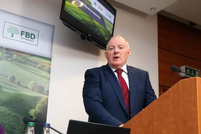IFA President Fracie Gorman
