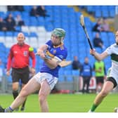 Willie Dunphy points for Clough/Ballacolla against Portlaoise