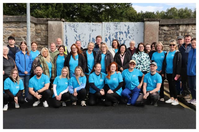 Volunteers from Turas Nua and Mountrath Tidy Towns with staff from Laois Volunteer Centre.