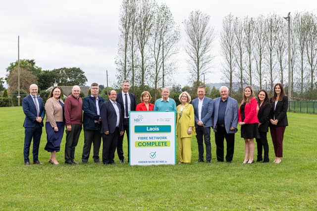 Reception for completion of National Broadband Plan infrastructure in Laois