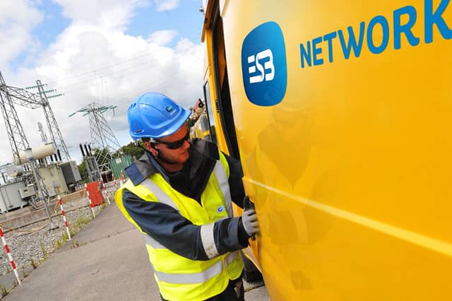 ESB Networks crew member