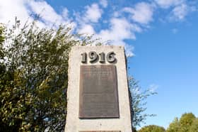 1916 monument at Colt Wood, Clonaddadoran