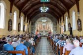 The Embrace FARM, Remembrance Service in the Church of the Most Holy Rosary, Abbeyleix, in 2025. 