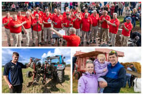 Laois people at the Ploughing in Screggan 2026.