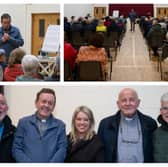 New Bishop of Ossory Ger Nash meeting clergy and parishioners in Camross parish, Laois. 