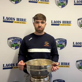 Padraic Dunne, captain of The Harps