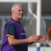 The Harps Manager Ken Hogan
