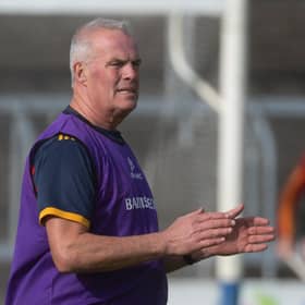 The Harps Manager Ken Hogan