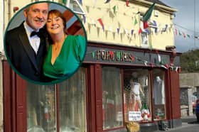 Pat and Helen Fortune of Fortunes Fashions, Rathdowney
