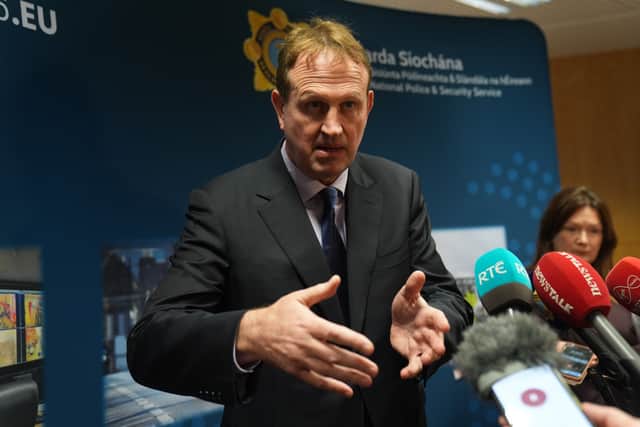 Justice Minister Jim O’Callaghan said he believes gardaí can keep people who are under threat from drugs gangs safe (Brian Lawless/PA)