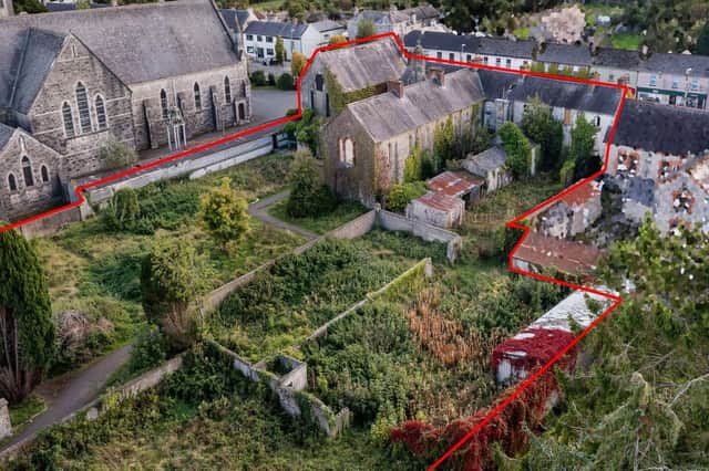 Rear view of the Stradbally convent property.
