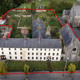 The Stradbally convent property advertised for sale.