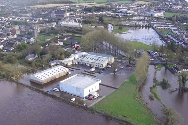 Mountmellick flood in 2017.