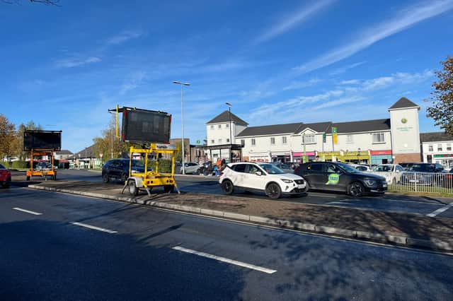 Location of the new rainwater garden on JFL Avenue in Portlaoise.