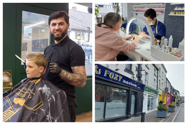 Portlaoise businesses Bozz Barber and Foxy Nails and Beauty