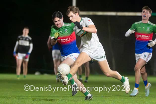Darren Brennan solos away from Fionn Mullally