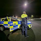 File photo: Garda checkpoint 