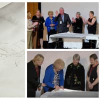 Laois town to hold big reveal of 200th birthday stitched artwork