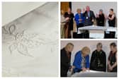Big reveal ahead for Mountmellick Embroidery 200th anniversary artwork.