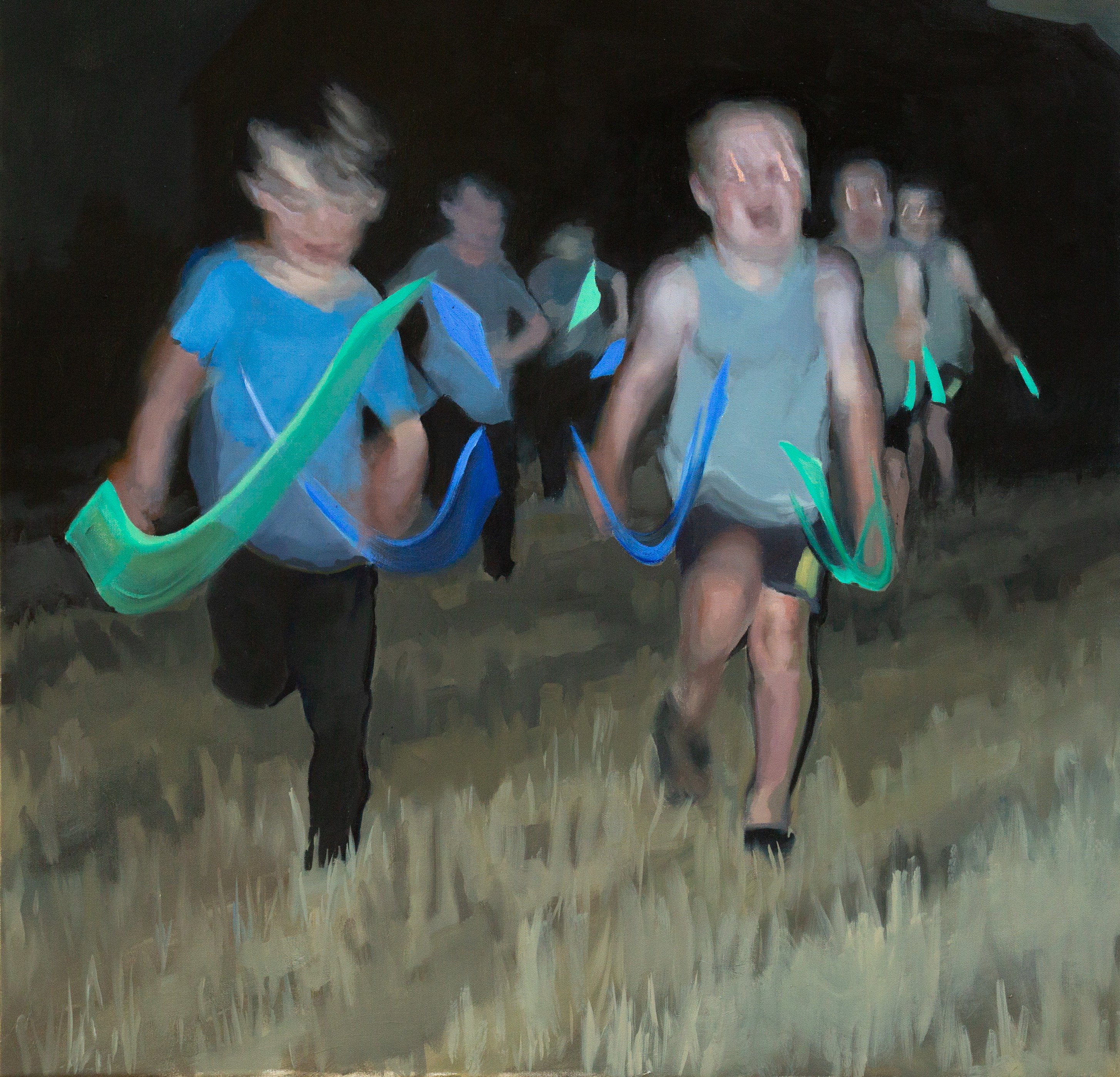 Laois artist opens edgy exhibition centering darkness and youth