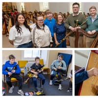 PICTURES: Young musicians shine at harp and pipes festival in Laois