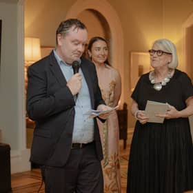Patrick Duffy, Consul General of Ireland in Mumbai, India, Marian O'Higgins, India and Middle East Market Specialist at Bord Bia, and Darina Allen, Founder of Ballymaloe Cookery School