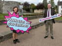 Caitriona Ryan (Manager, Laois Volunteer Centre) and Conor Ganly (Chairperson, Laois Volunteer Centre).