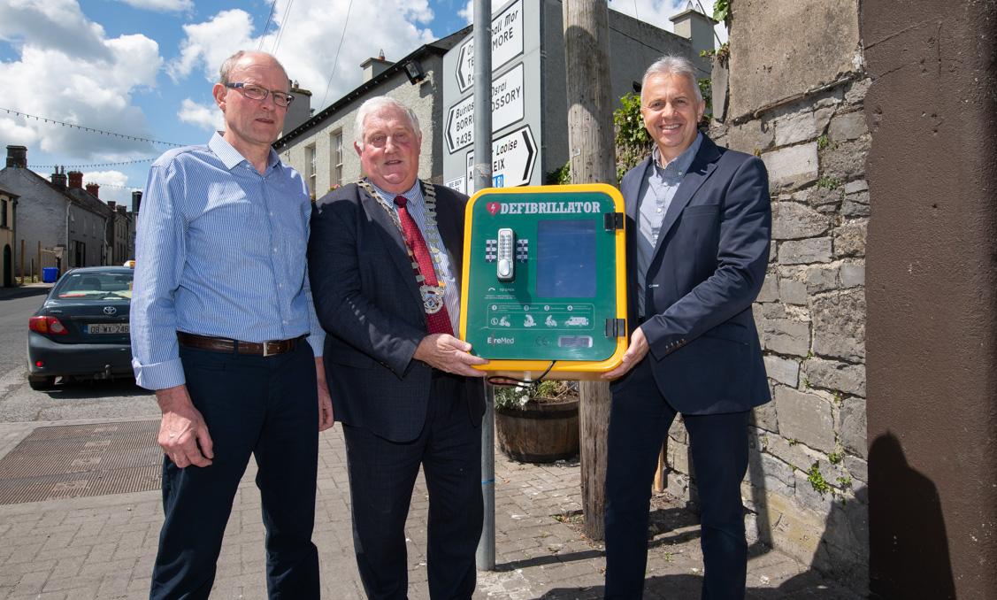 New public access defibrillators to be launched in Laois ...